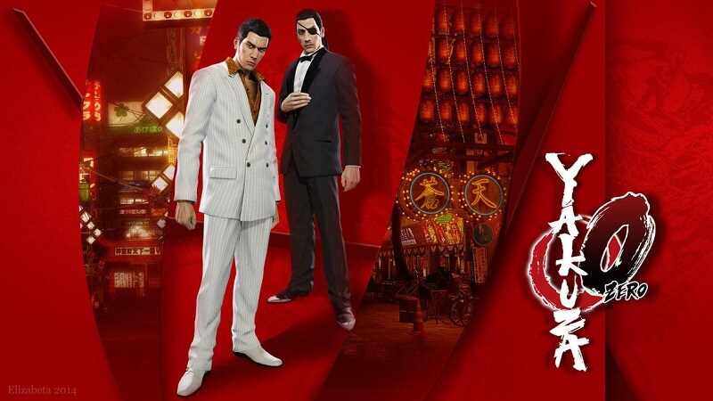 Yakuza 0 covers