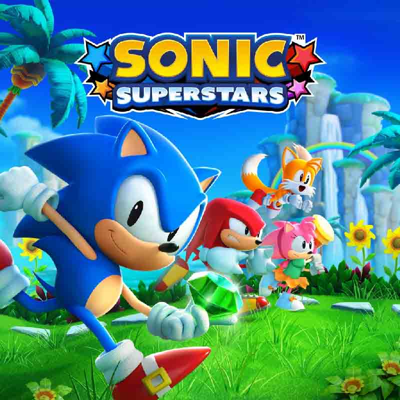 Sonic Superstars Deluxe Edition covers