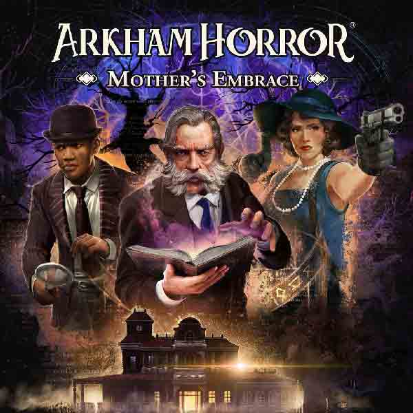 Arkham Horror Mother's Embrace covers
