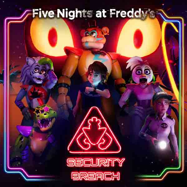 Five Nights at Freddy's Security Breach covers
