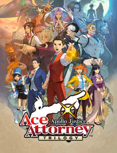 Apollo Justice Ace Attorney Trilogy covers