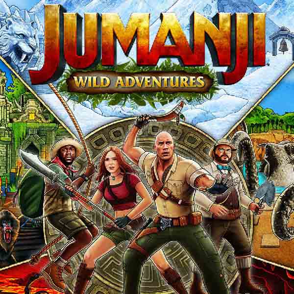 Jumanji Wild Adventures covers