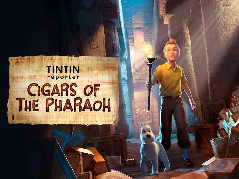 Tintin Reporter Cigars of the Pharaoh covers