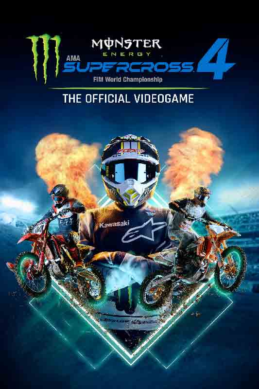 Monster Energy Supercross The Official Videogame 4 covers