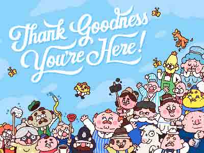 Thank Goodness You're Here! cover